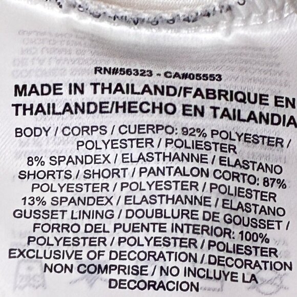 Nike Golf Skort Womens X Large White Pull On Pockets Gray Swoosh Golf Team - Picture 4 of 8